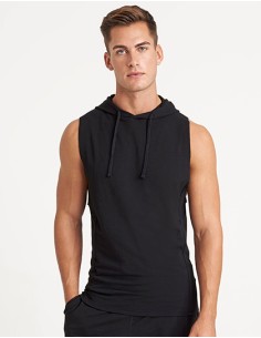 A-JC053-Urban Sleeveless Muscle Hoodie 2